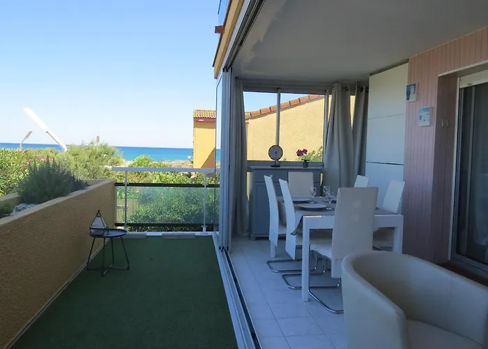 T2, Vue Mer, Parking Prive, 4/6 Pers, - Fr-1-529-111 Le Barcarès